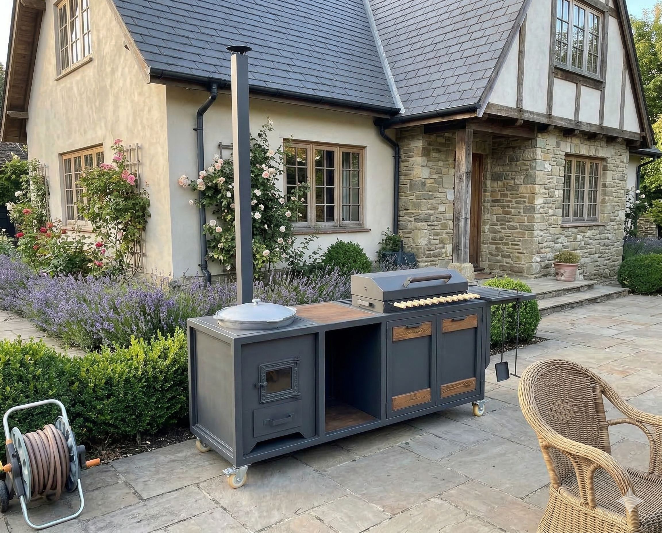 BBQ Major (with wheel)
