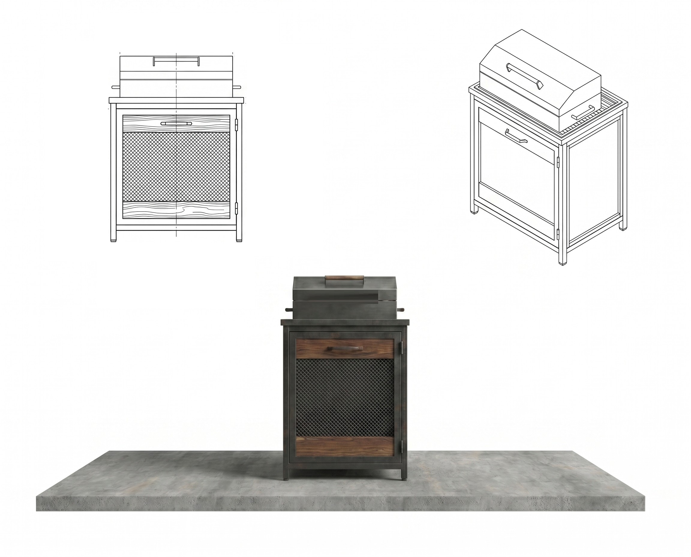 BBQ module (80х60)