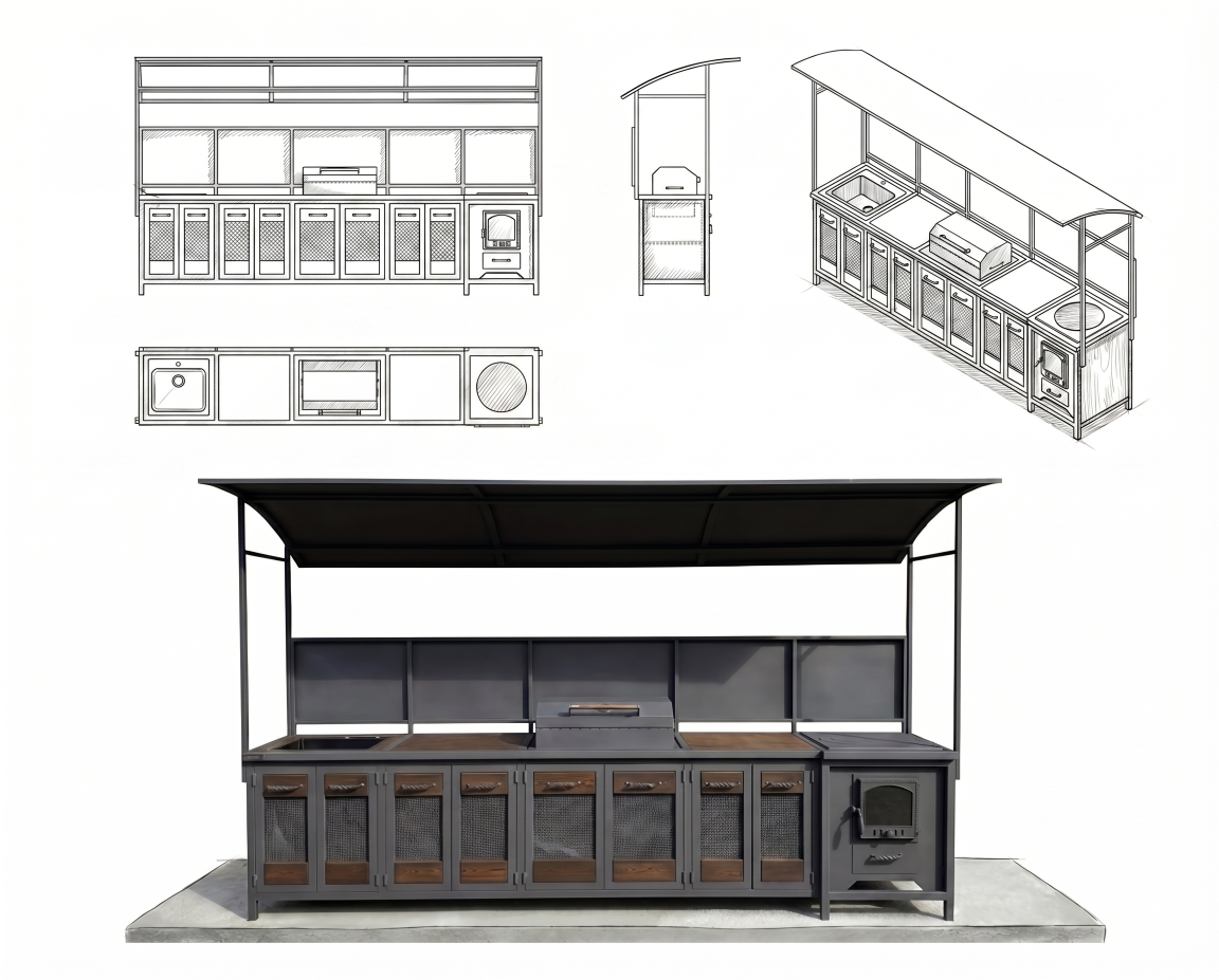 BBQ Captain (with roof) showcase image