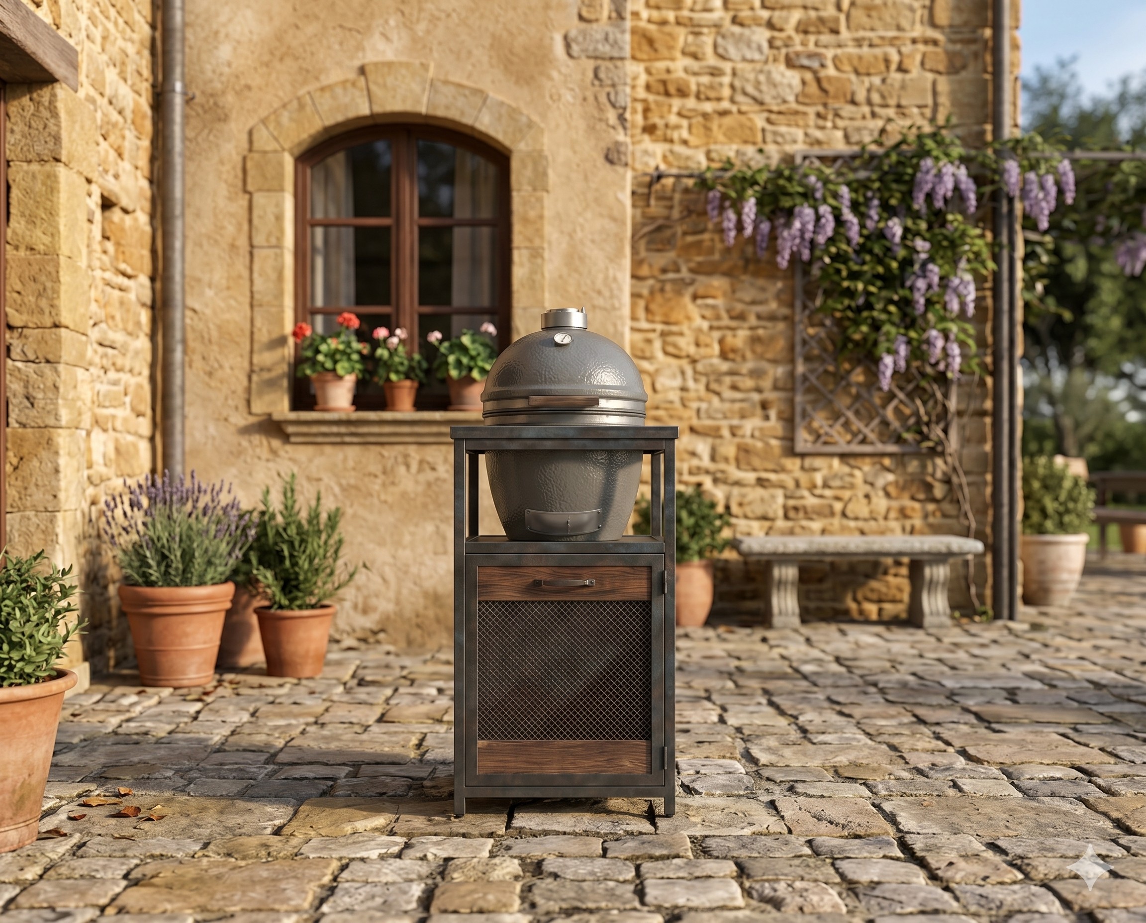 Ceramic Egg Grill base module (60x60) showcase image