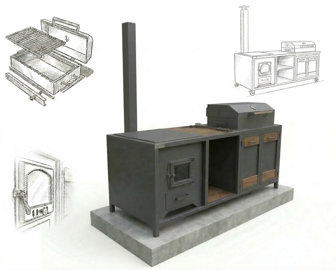 BBQ Marshal (with wheels) showcase image