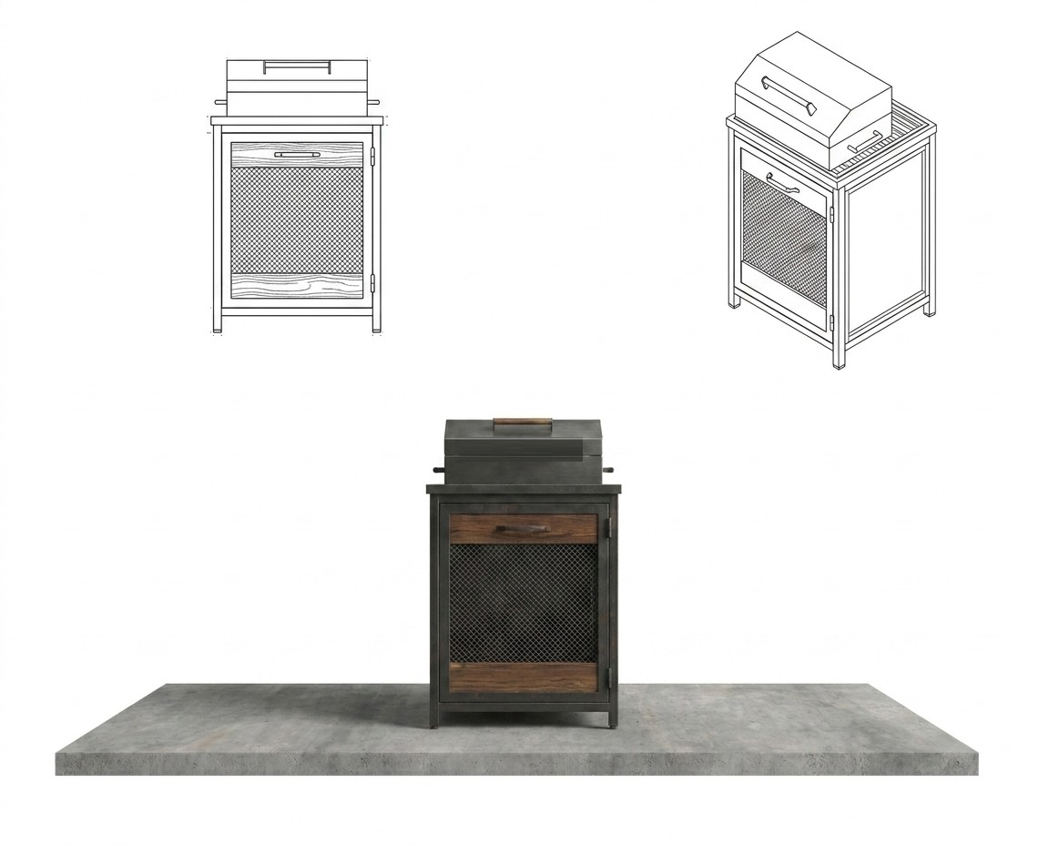 BBQ module (60х60)